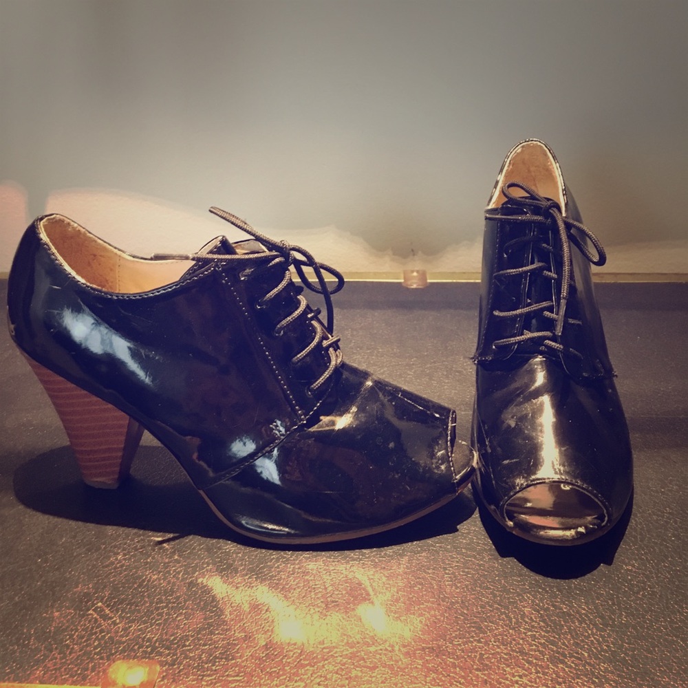 Forever21 heeled booties
