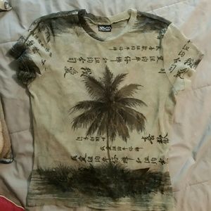 SALE. New York & Company Stretch Mesh Tee  - S/M