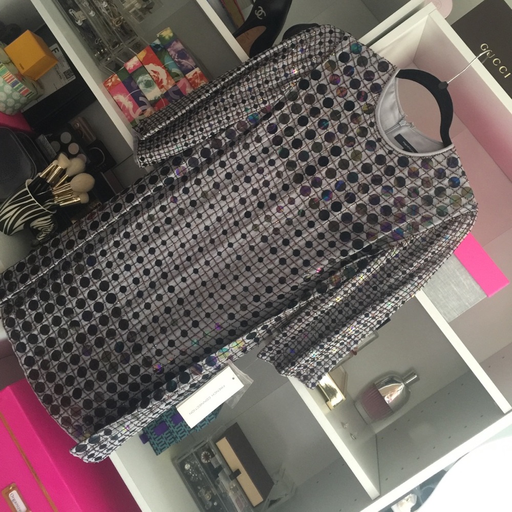 French Connection Sequence Dress