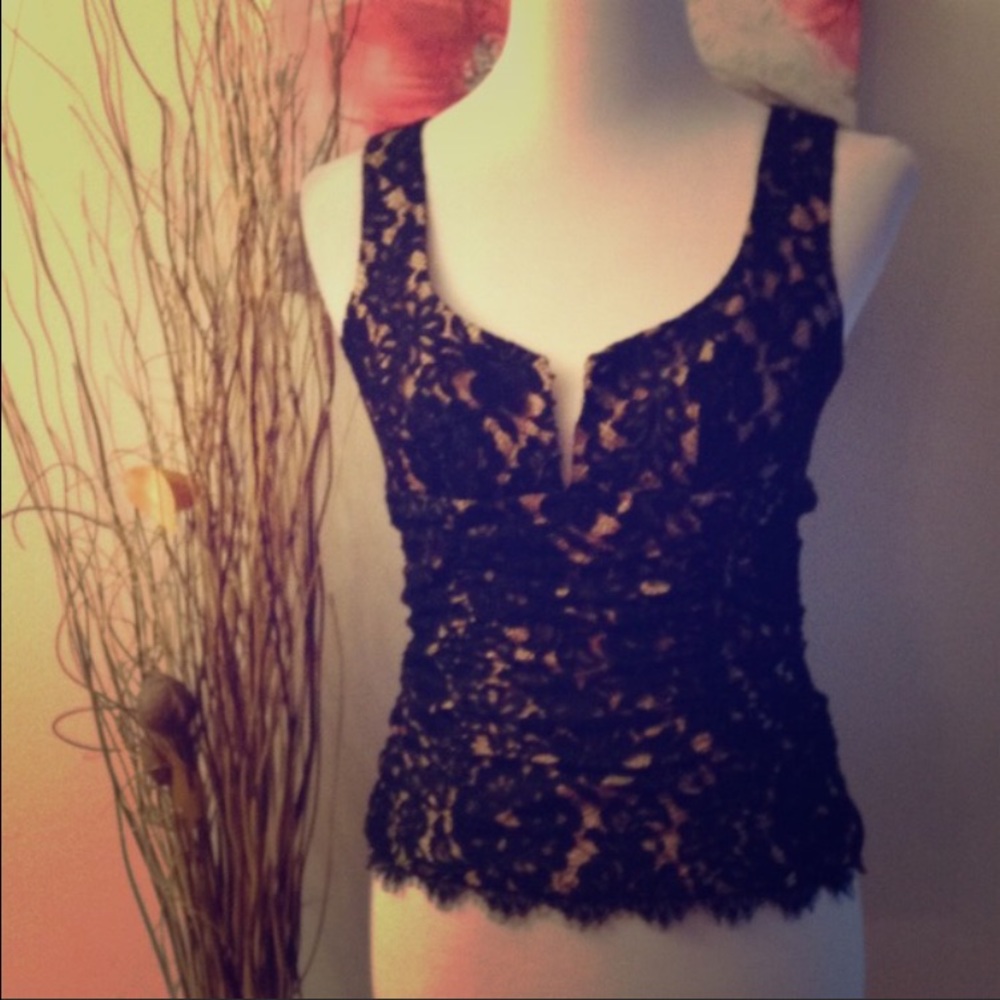 Nanette Lepore Lace Blouse