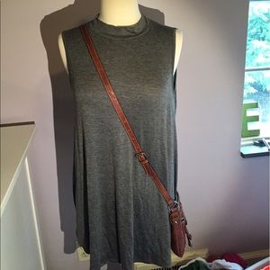Grey shift dress!