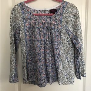 Liberty of London for Jcrew floral blouse
