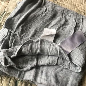 Solid Grey Aden + Anais Bamboo Swaddle GUC