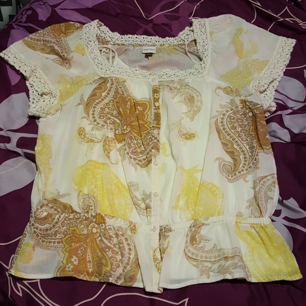 🌹Sonoma Paisley Top with Cami🌹