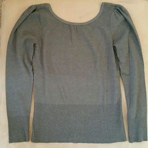 White House Black Markey grey sweater