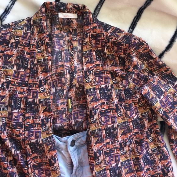 Patterned blazer - Picture 2 of 3