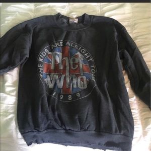 The Who crew neck sweatshirt