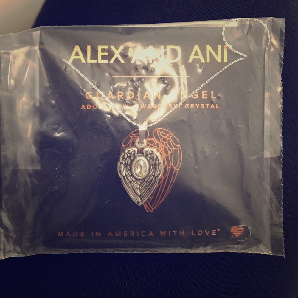 Alex and Ani guardian angel necklace