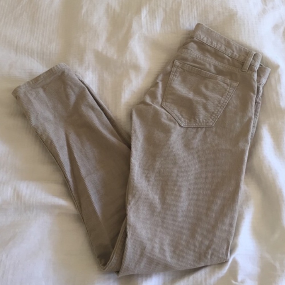 Khaki boyfriend cords