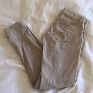 Khaki boyfriend cords