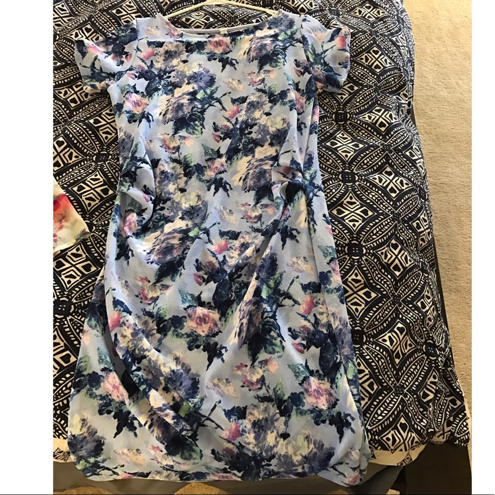 Pink Blush Maternity Dress