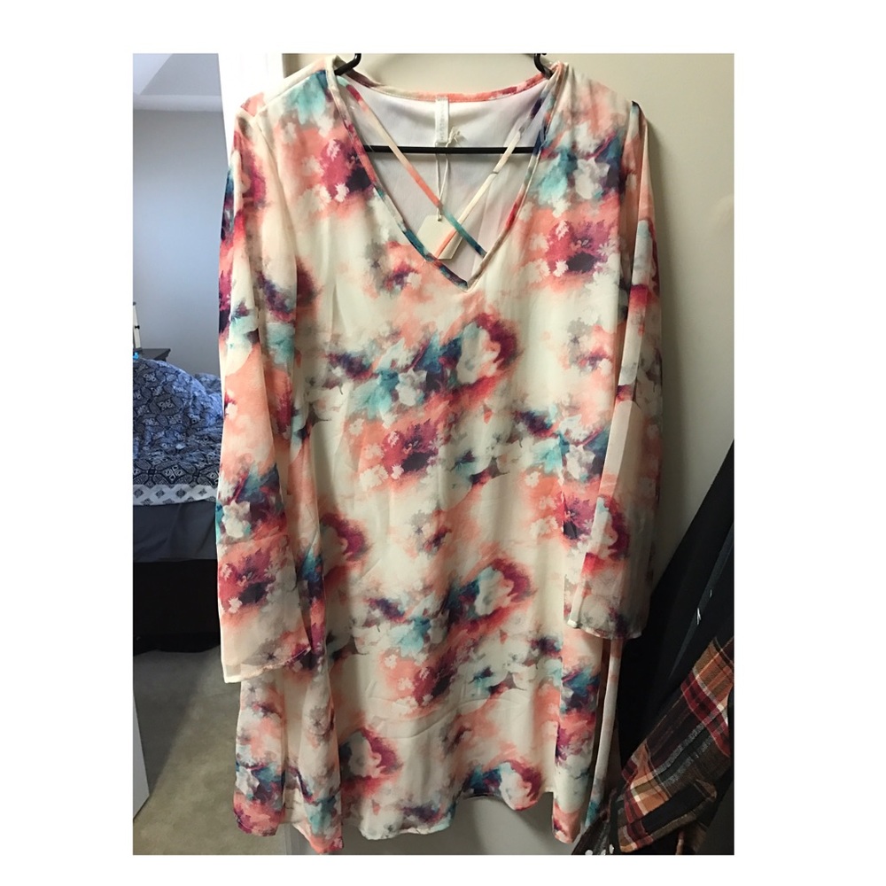 Pink Blush Maternity Dress