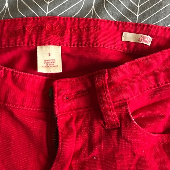 Red Jeans - Picture 3 of 4