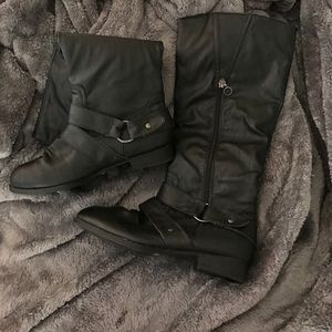 Black riding boots! Never worn