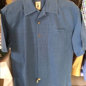 Silk short-sleeve camp shirt