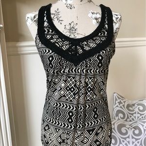 Stretchy Sleeveless multicolored top size M