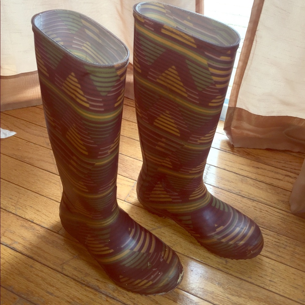 M MISSONI RAINBOOTS