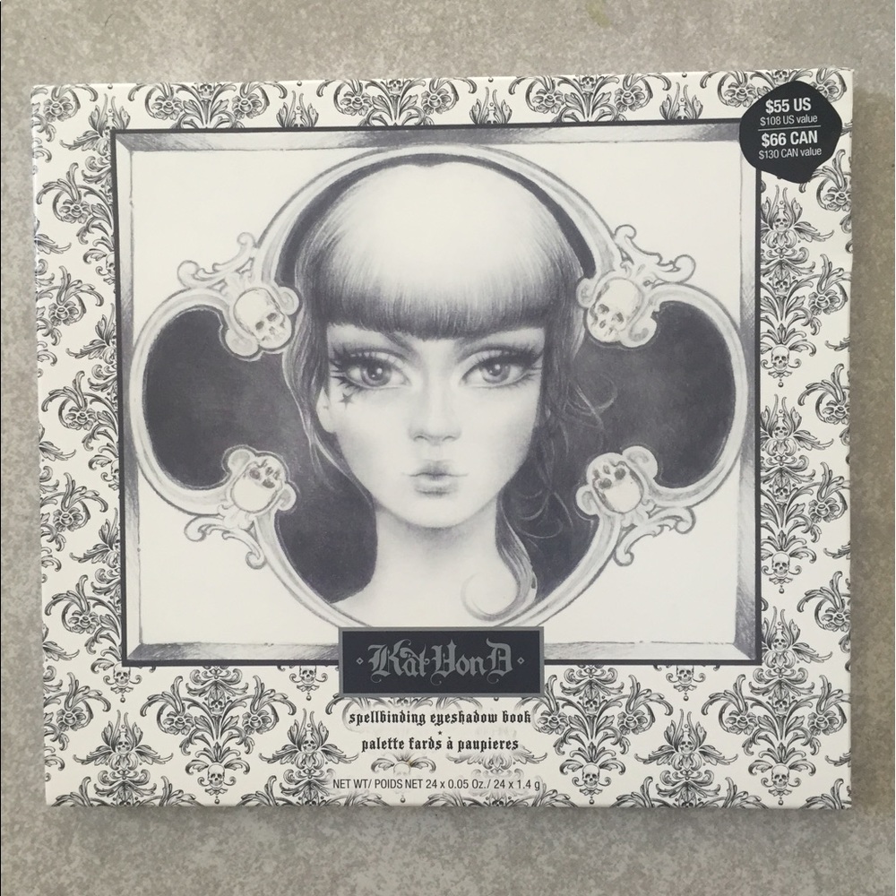 NIB Kat Von D Spellbinding Eyeshadow Book