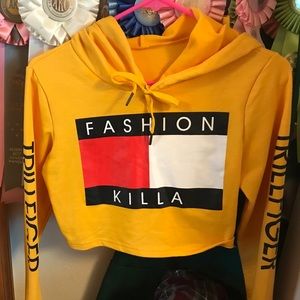 Cropped sweatshirt💛