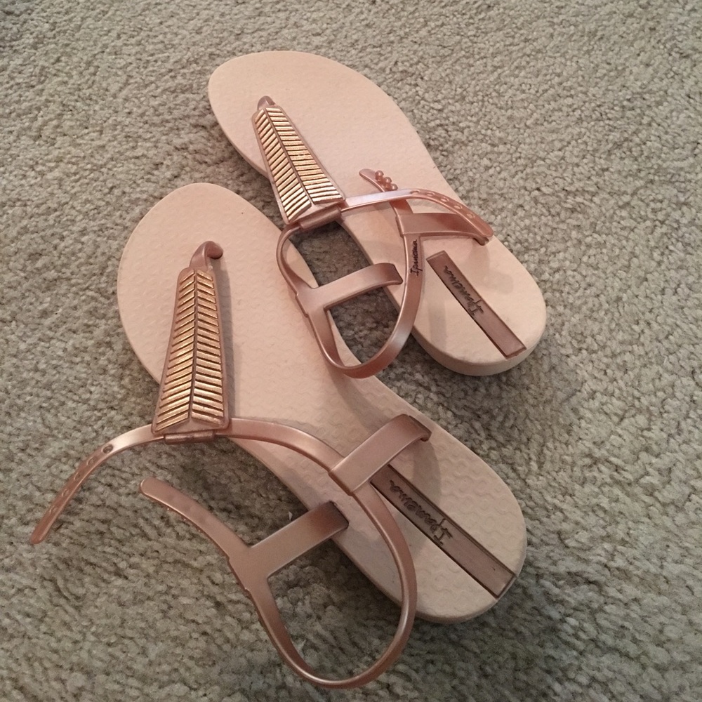 Rose Gold Sandals
