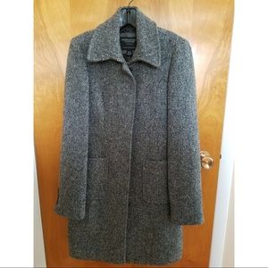 American Eagle grey peacoat.