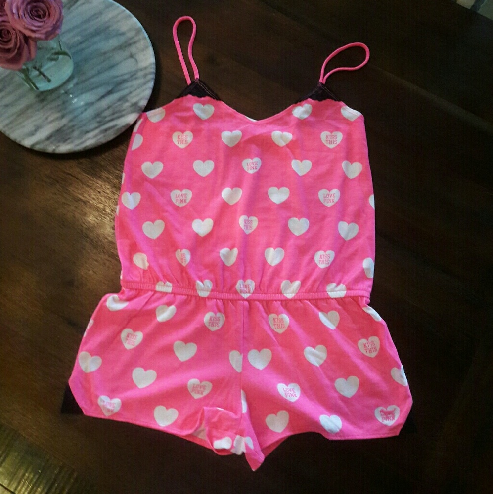 PINK Romper size small