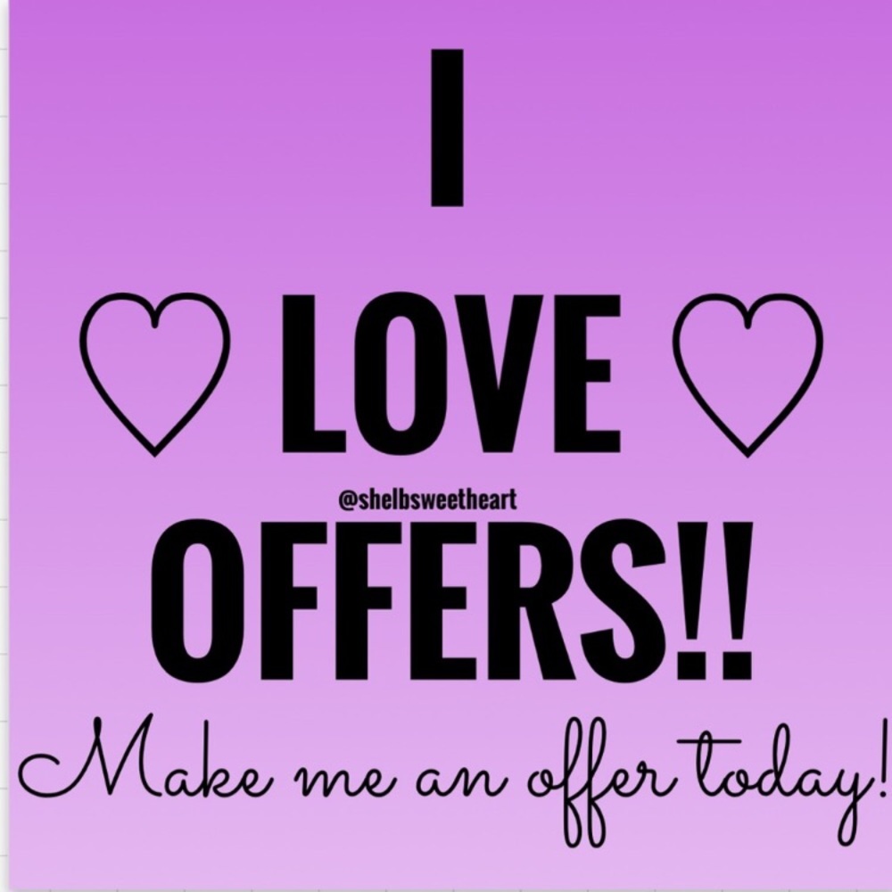 All prices are negotiable!