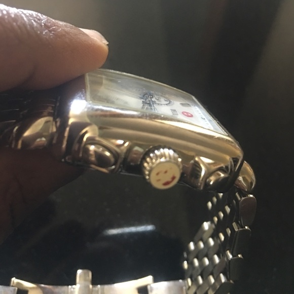 AUTHENTIC Michele Watch with Mother of Pearl face main image 4