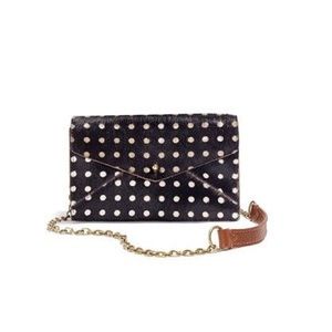 Madewell the chain minibag in calf hair