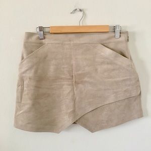 bcgb maxazria / suede skirt