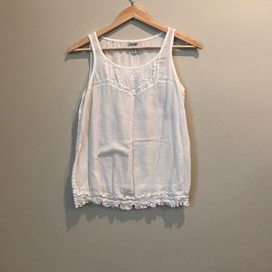 Old navy white tank top