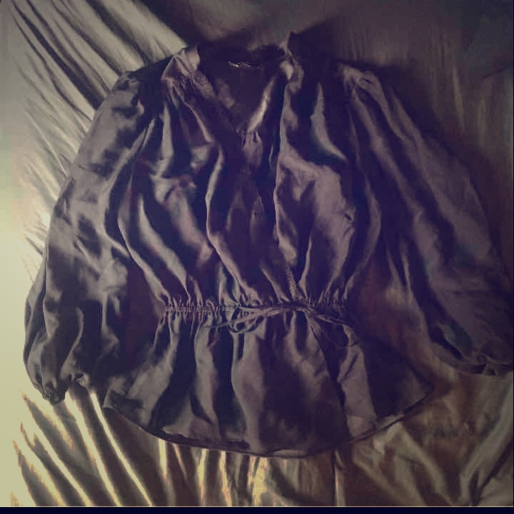 Black Bebe Blouse