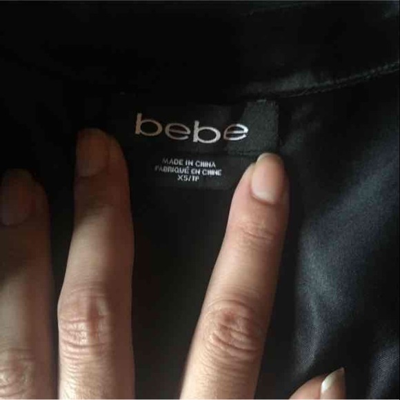 Black Bebe Blouse - Picture 2 of 4