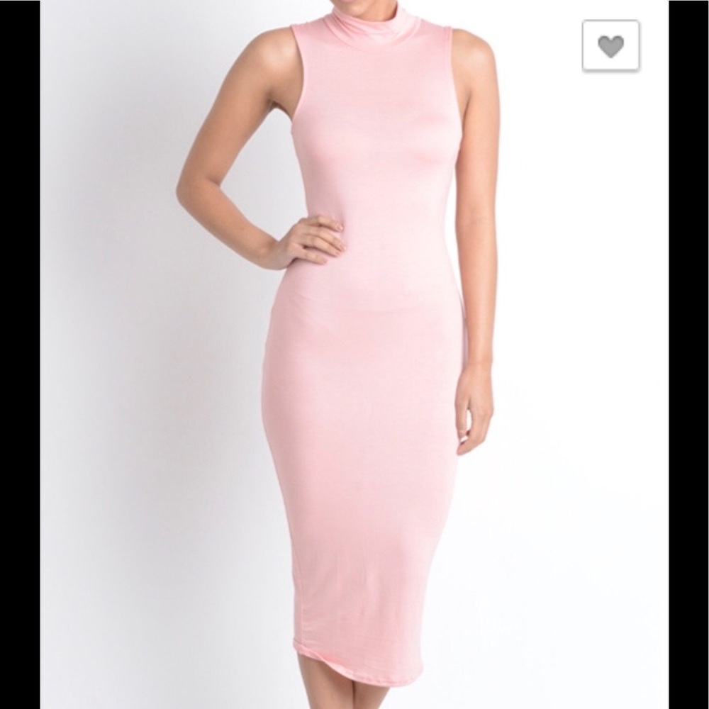 Coral dress