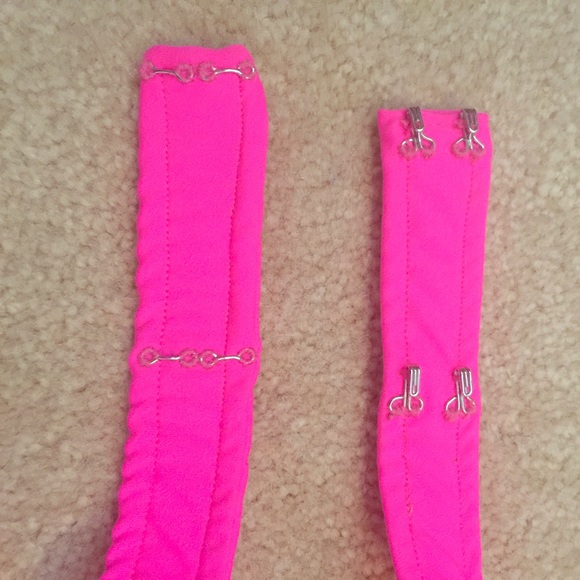 Custom made hot pink swimsuit - Picture 4 of 5