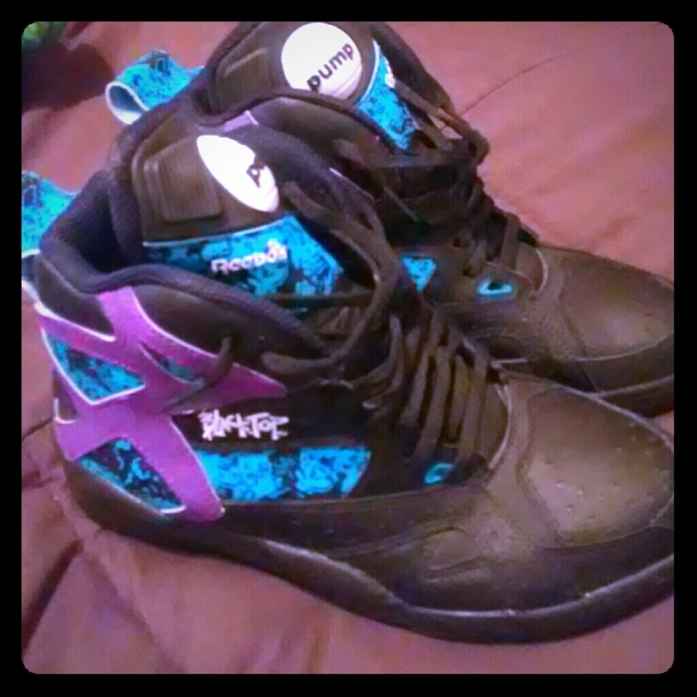 Reebok classics pumps(blacktop)Battlegrounds