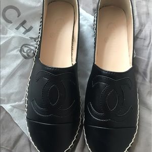 UA Chanel espadrilles size 9 US