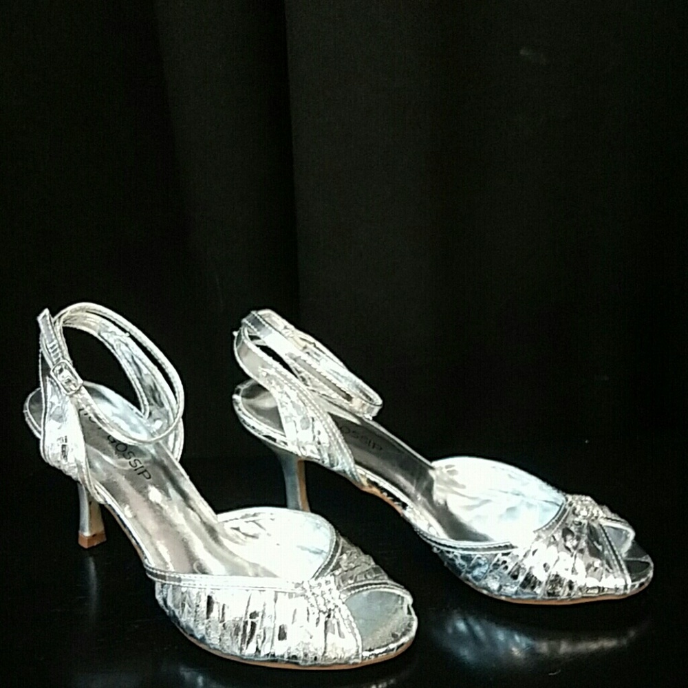 Silver heels
