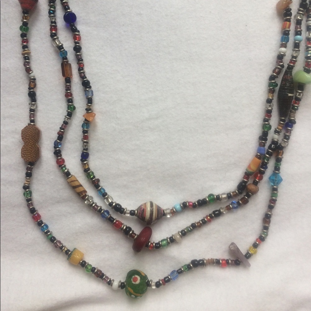Nairobi Beaded Necklace from Soul-Flower