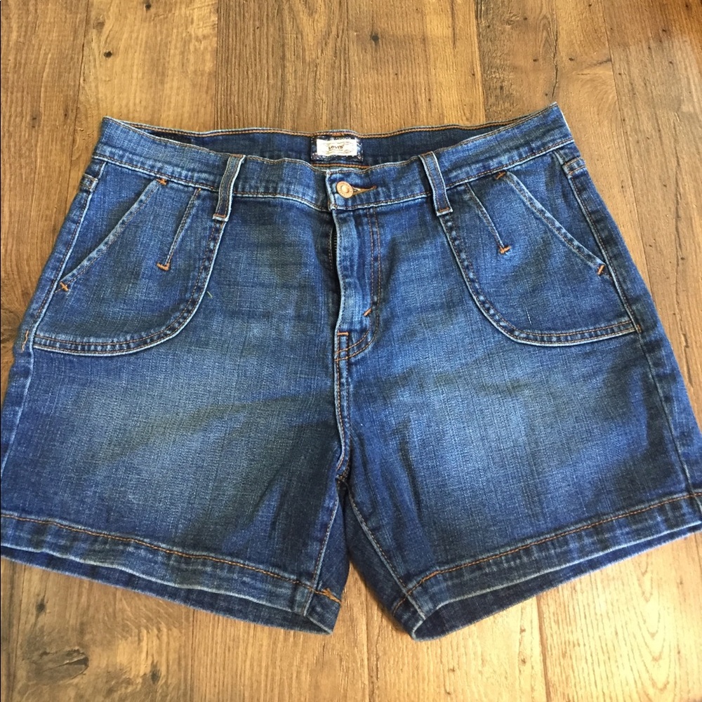 Levi's 515 denim shorts size 12