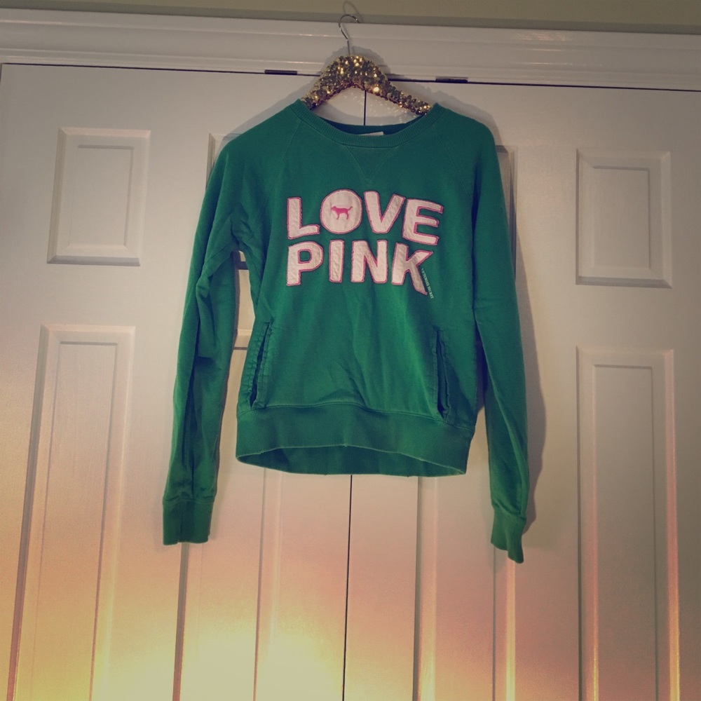 Old school PINK sweatshirt size MEDIUM