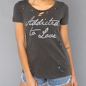 Chaser addicted to love destroyed tee
