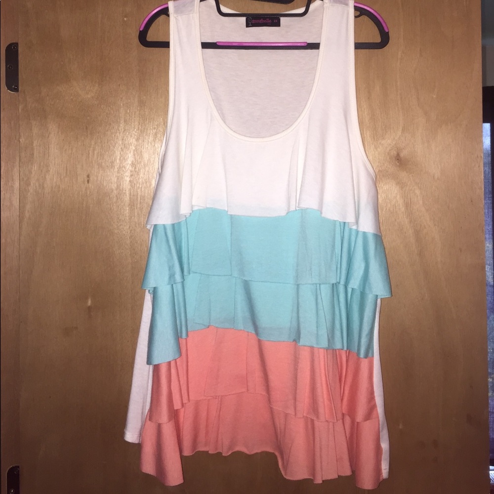 Flowy top.