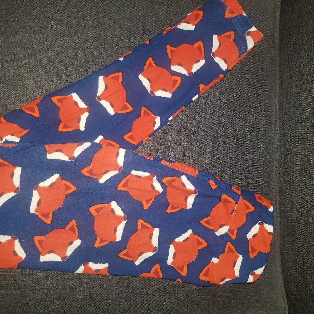 Lularoe Fox " unicorn" leggings