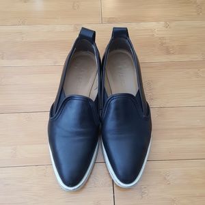 EVERLANE leather slip on sneakers