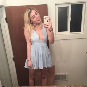 Tobi light blue dress