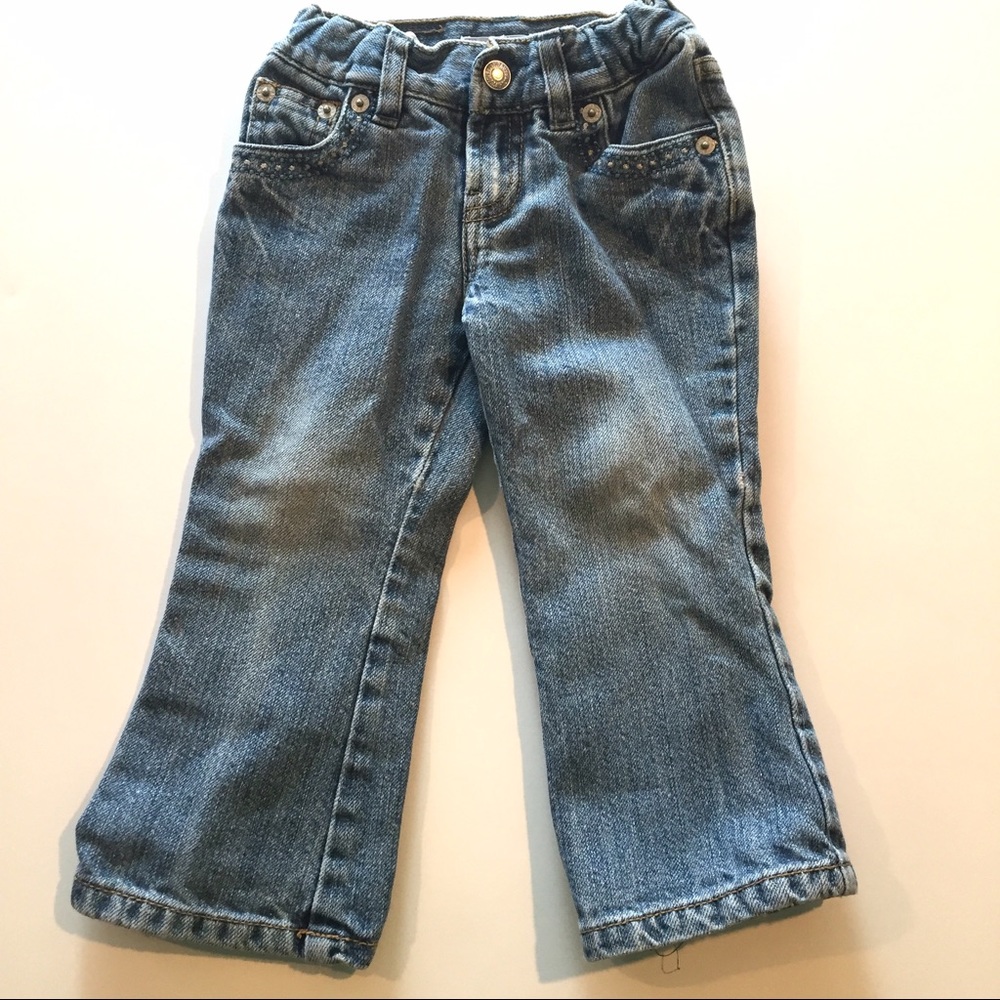 Levis embroidered sparkly jeans