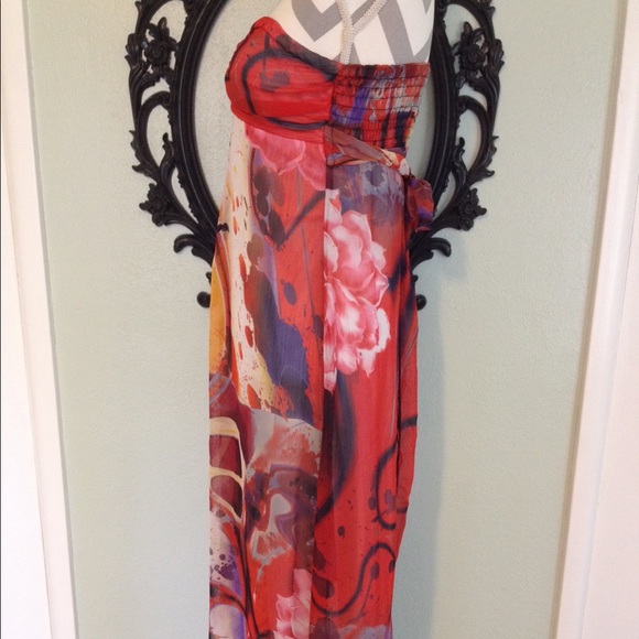 Abstract Maxi Dress - Picture 6 of 7