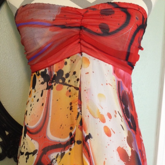 Abstract Maxi Dress - Picture 7 of 7