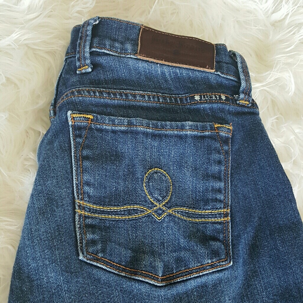 Womens Lucky Brand Sofia Bootcut Jeans Size 4